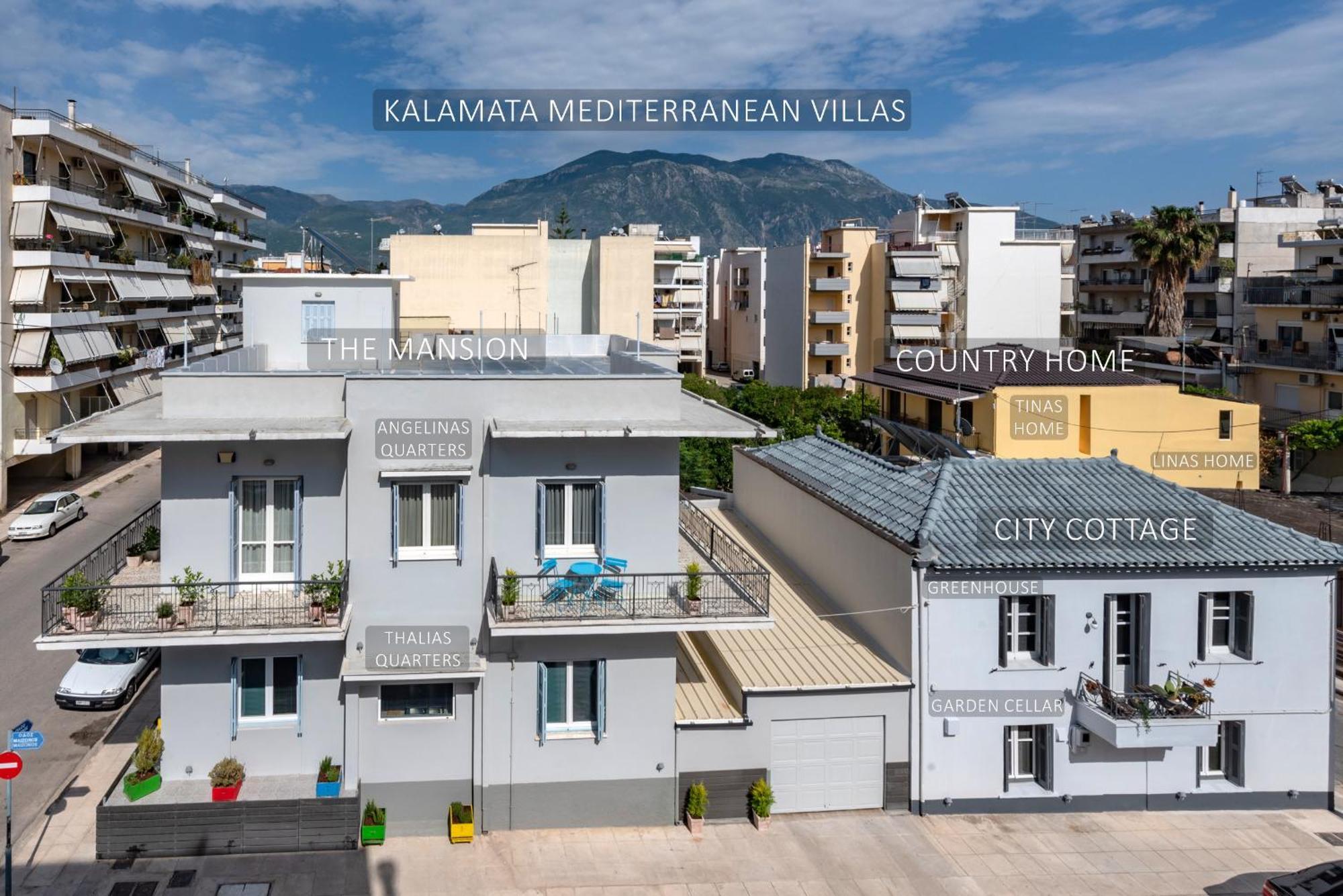 City Cottage - Kalamata Villas Экстерьер фото